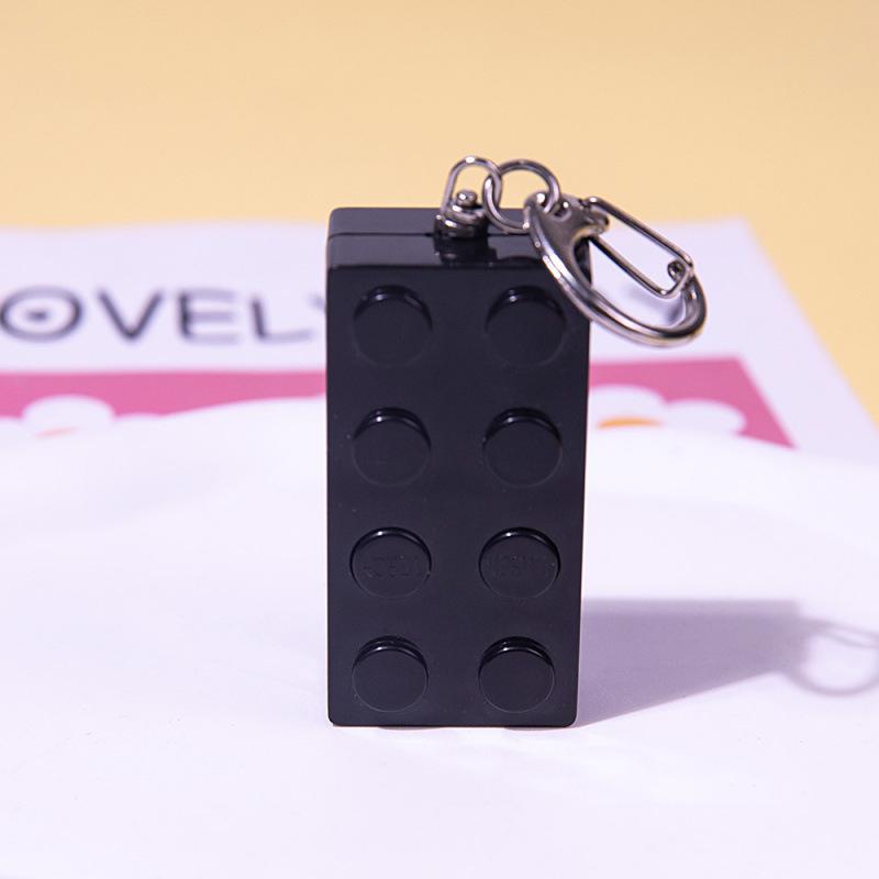 Glow-in-the-Dark Infrared Building Blocks Laser Flashlight Pet Toy Keychain Gift