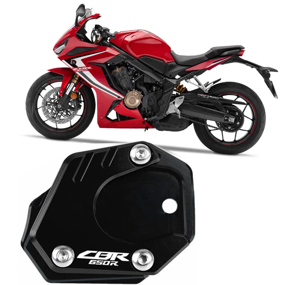 For CBR650R 2019 CBR650R 2020 CBR650R 2021 CBR650R2022 2019-2023 Motorcycle Kickstand Motorcycle Side Bracket Motorcycle Side Bracket Pad
