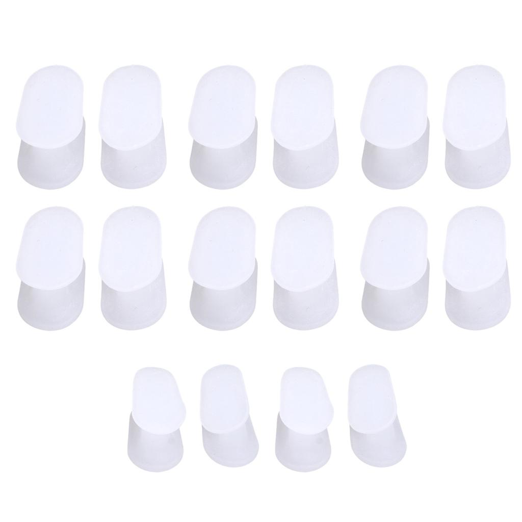 8pairs box Silicone Toe Separator Pain Relief Hallux Valgus Corrector Overlapping Toes Separator