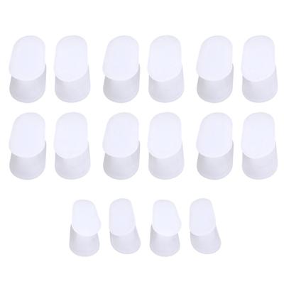 8pairs Box Silicone Toe Separator Pain Relief Hallux Valgus Corrector Overlapping Toes Separator