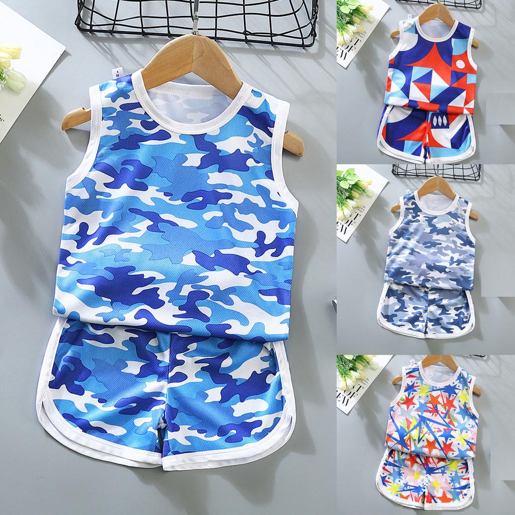 Summer Kids Outdoor Training Suit Quick-drying Basketball Football Kids Suit