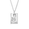 Dawapara The Suit of Swords Tarot Card Amulet Pendant Necklace Link Chain Stainless Steel Golden Black Jewelry
