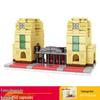 2025 Street Scene Lego-Compatible Architecture Model: Educational Assembly Toy for Kids and Boys