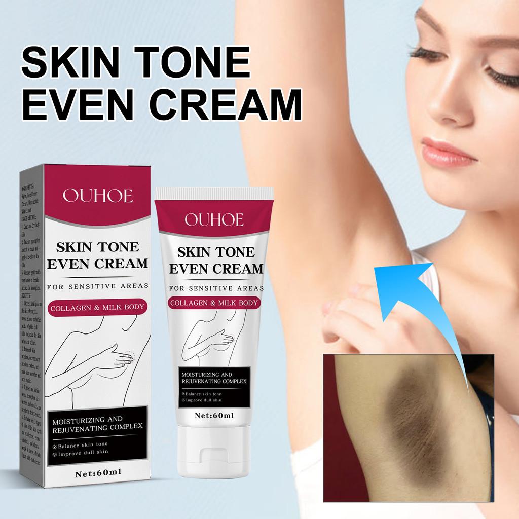 Radiant Whitening Skin Cream For Underarm Elbow Joint Dark Spot Nourishing Moisturizer