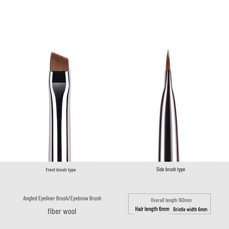 Ebony Wood Animal Hair 40-Piece Makeup Brush Set for Eyeshadow and Blush