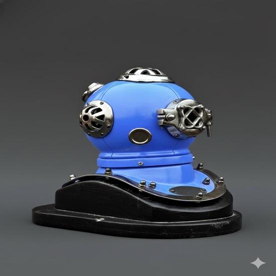 Diving Helmet  Mini Divers Helmet  Scuba Diving Helmet  Helmet For Office and Home Decor