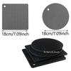 4Pcs/Set Heat-resistant Anti Scalding Mat Silicone Table Mat Tool Tableware Mat  Kitchen Countertop