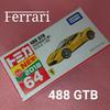 Tomica 64 Ferrari 488 GTB Special Edition Limited Edition 1233 [, New] (First Specification)