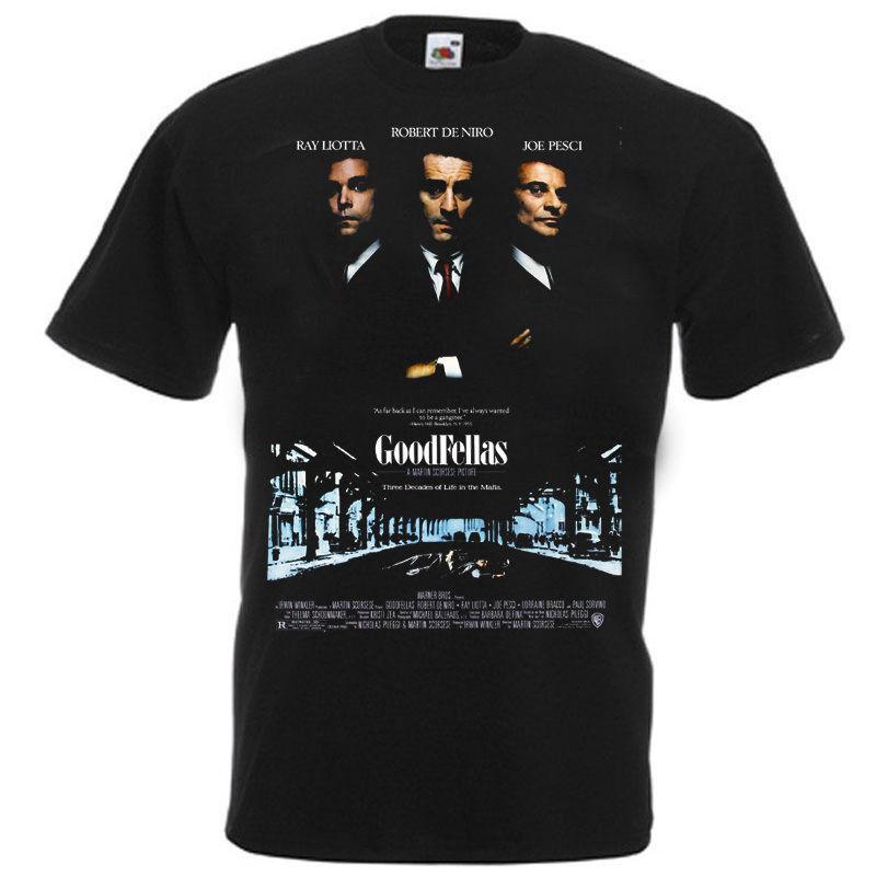 GoodFellas Movie Poster T-shirt Black all sizes M