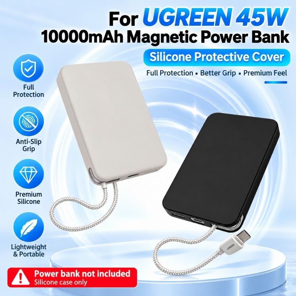Shockproof Portable Charger Protective Case for UGREEN PB579 45W 10000mAh Outdoor
