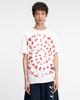 THEMUSEUMVISITOR Heart Blossom Overfit T-Shirt (White)