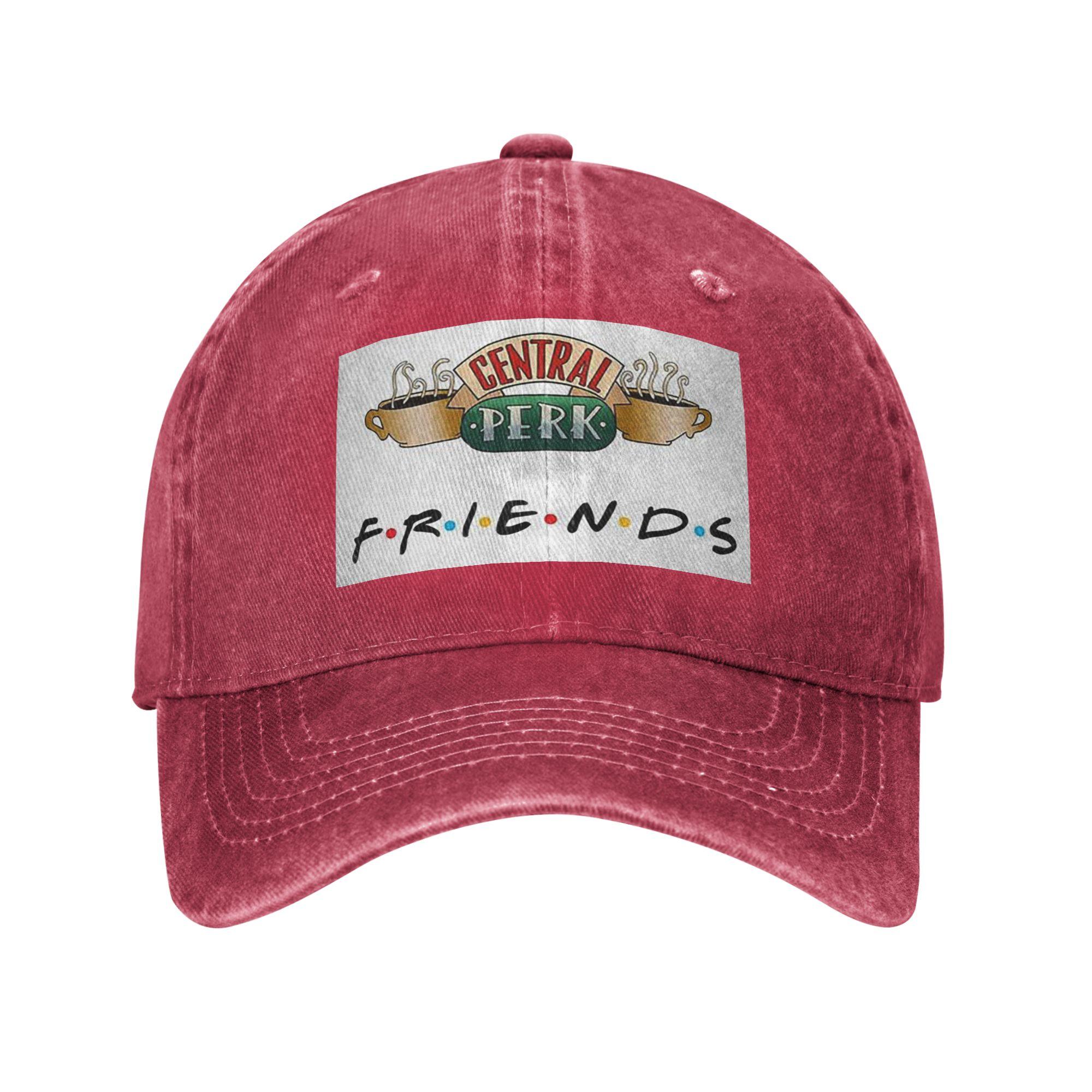 Friend TV Show Denim Cap Casual Baseball Caps Adjustable Hat Summer Unisex Baseball Hats One Size
