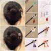 Ac de Păr din Lemn cu Ciucure: Accesoriu Stil Chinezesc Etnic Hanfu și Qipao