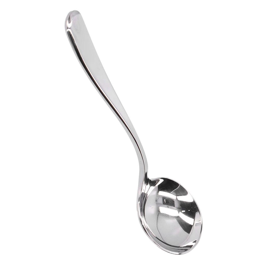 Coffee Cupping Spoon Stainless Steel Milk Foam Dessert Cake Ice Crm Spoon