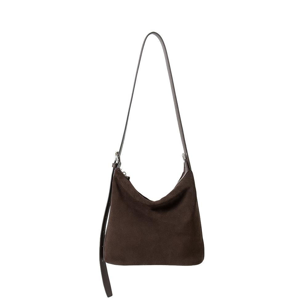 2025 High-End Retro Matte Leather Women's Shoulder Bag - Elegant Luxury Crossbody