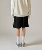BASIC HOUSE Uni Basic Shorts Black Lyhp3101