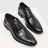 Men'S Classic Retro Oxfords Shoes Lace-Up Mens Business Dress Office Leather Shoes Men Fashion Wedding Party Flats New Arrive