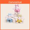Lop Rompers Ear Cartoon Plush Keychain Healing Doll Bag Decoration Daily Use