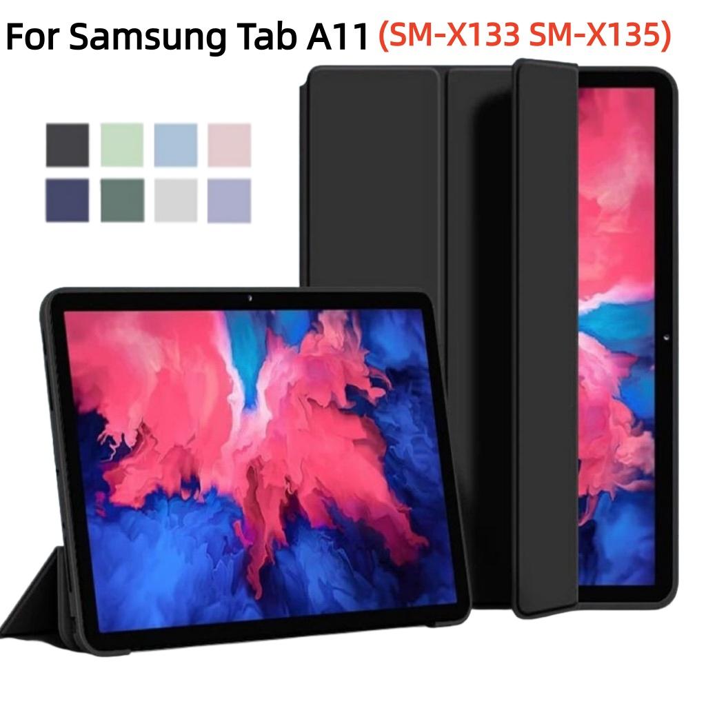 For Samsung Galaxy Tab A11 Case 8.7inch Magnetic Folding Stand Back Funda For Galaxy Tab A11 SM-X133 SM-X135 Tablet Cover