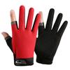 2-Finger Exposed Fishing Gloves, Anti-Slip Breathable Touchscreen Outdoor Sports Gloves