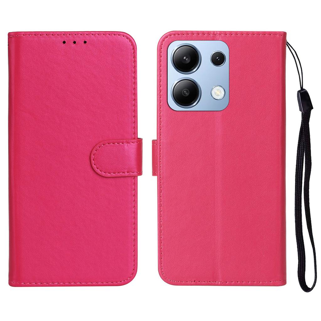 For Xiaomi Redmi Note 13 4G Case PU Leather Phone Cover with Wallet Card Holder