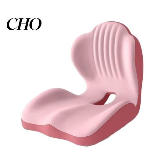 Elastyczna poduszka na siedzenie Ergonomiczna z podparciem lędźwiowym, Oddychająca do krzesła biurowego na plecy Przyjazna dla skóry poszewka i pośladki, Podkładka z pianki memory o wysokiej gęstości Samochód Dom