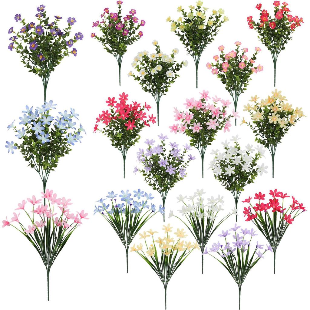 Artificial Flower Bouquet for Weddings, Home, Hotel, Indoor Decoration, Wall Arrangements, and Photo Props.