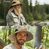 Adjustable Summer Sun Hat Uv Protection Outdoor Hunting Fishing Cap Unisex For Hiking Camping Casual Fishing Travel Accessory