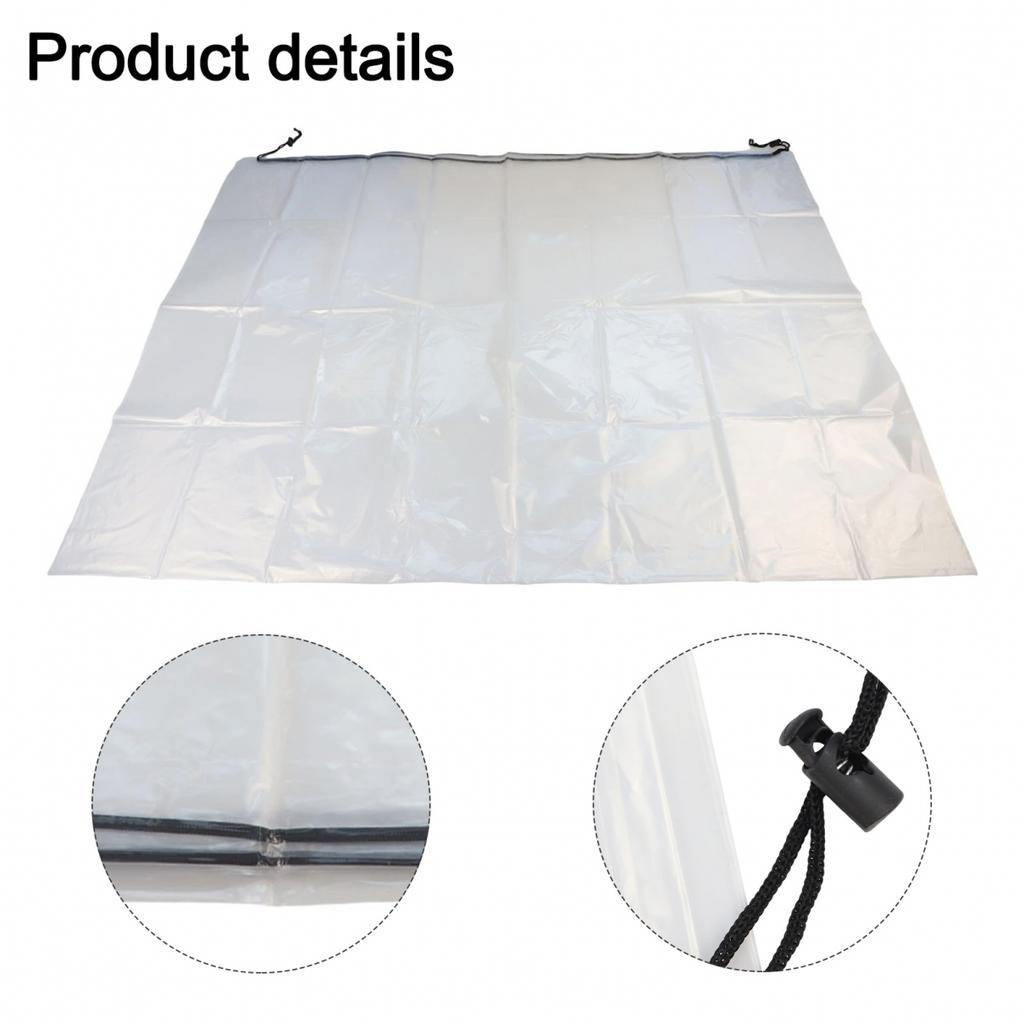 Transparent Plastic Winter Cover for Flower Pots Suitable Sizes 60 200cm