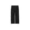 Nike X Off-White FW23 Waterdichte Geweven Trekkoord Lange Casual Broeken Unisex Broek Zwart DV4453-010