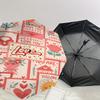 1pc Love Sunshine Automatic Open/Close Umbrella Compact Folding Umbrella with 8-Rib Shaft for Women/Men, Portable Travel Umbrella,1159S