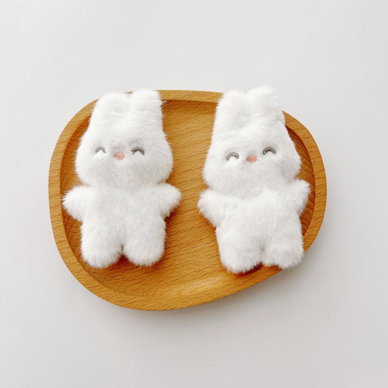 Broșă drăguță de pluș din material textil pentru iepure, drăguț iepure, geantă de îmbrăcăminte, șosete, insignă, Pins