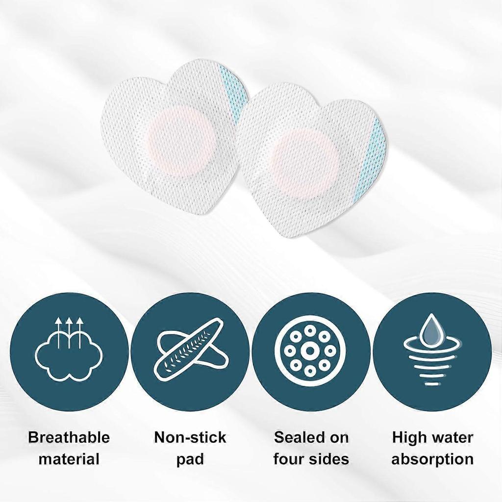 50pcs Castor Oil Wrap for Belly Button, Heart Shape Self-Adhesive & Highly Absorbent Castor Oil Wrap Pack for Belly Button Pad Patches Waterproof Di