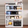 Beifu 5-Tier Heavy Duty Carbon Steel Kitchen Storage Shelf