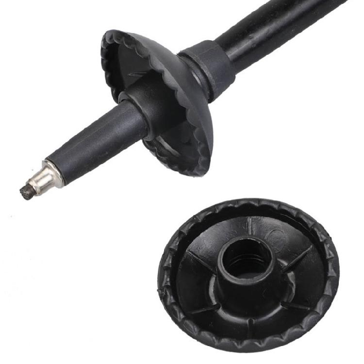 12er-Pack Wanderstockschützer Kappen Spitze Wanderstockspitzen Körbe Gehstockspitzen Schützer Wanderstock Zubehör