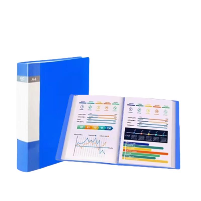 Chengyun A4 Transparent Document Divider Folder