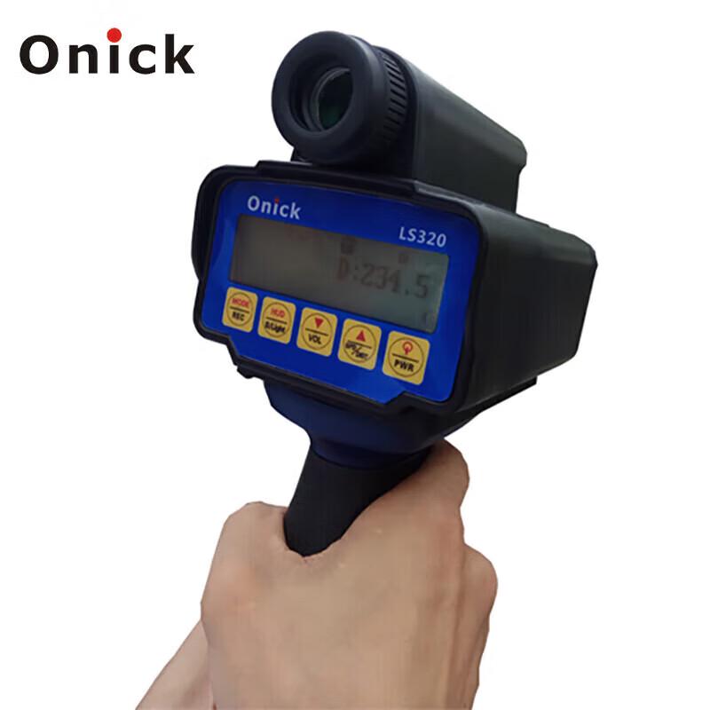 Onick LS320 Handheld Laser Speed & Rangefinder with Bluetooth and Printing
