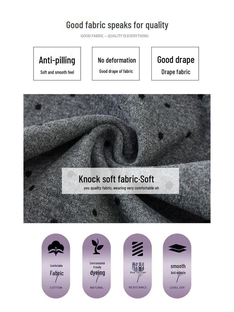 Women's Lace Patchwork Polka Dot Wide-Leg Floor-Length Pants – Spring/Summer Niche Design, Casual Loose Straight-Leg Trousers