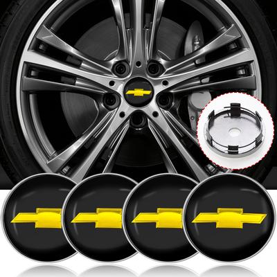 4 vnt. 56 mm lipdukas/60 mm ratlankių gaubteliai+lipdukas tinkami Colorado Cruze Spark Captiva Malibu Aveo Camaro Automobilių Aksesuarams
