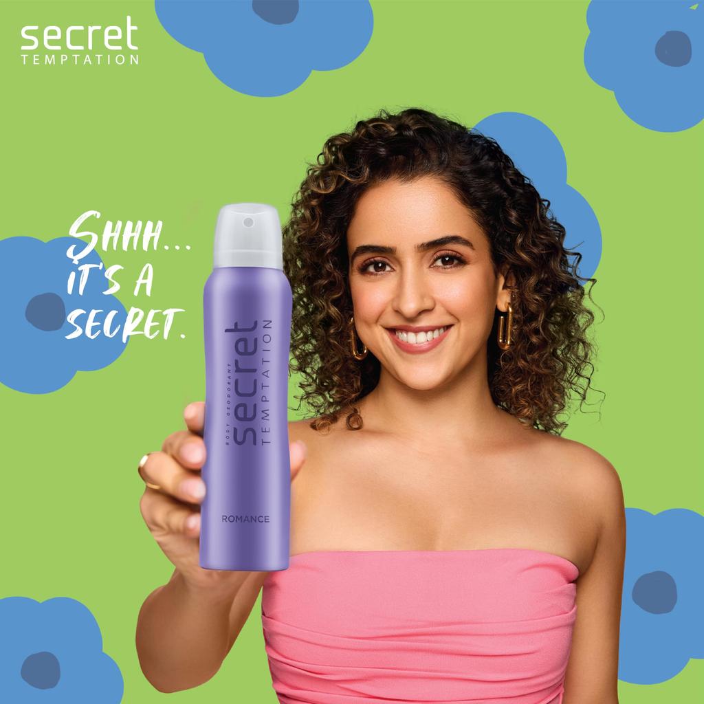 Secret Temptation Deodorant für Frauen (Romantik, 225ml)