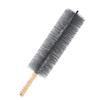 Flexible fan brush tool for cleaning dust from sofa blinds and screen vents
