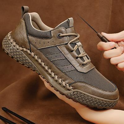Men's Mesh Casual Sneakers Flats Breathable Driving Shoes