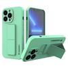 iPhone 13 Kickstand Case Silicone Case with Stand, Mint