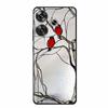 3D Embossed Case For Xiaomi Poco M6 4G Phone Case M 6 Plus Flowers Silicone Soft Coque For Xiaomi Redmi 13 13x Back Cover Case