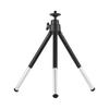 Mini Tripod 2 Section Extendable Desktop Tripod Stand Holder 1 4 Inch Screw Mounts for Phone ILDC Max. Load 0.5kg Black