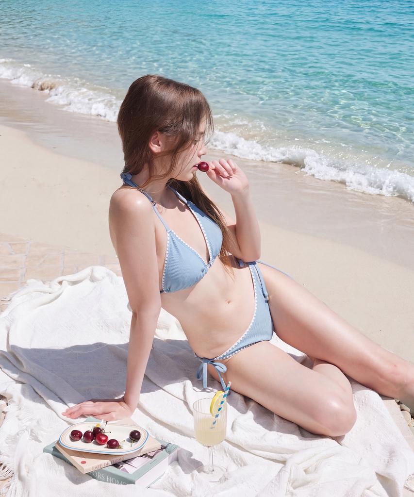 Conjunto de Bikini Azul Bellodinela Glow