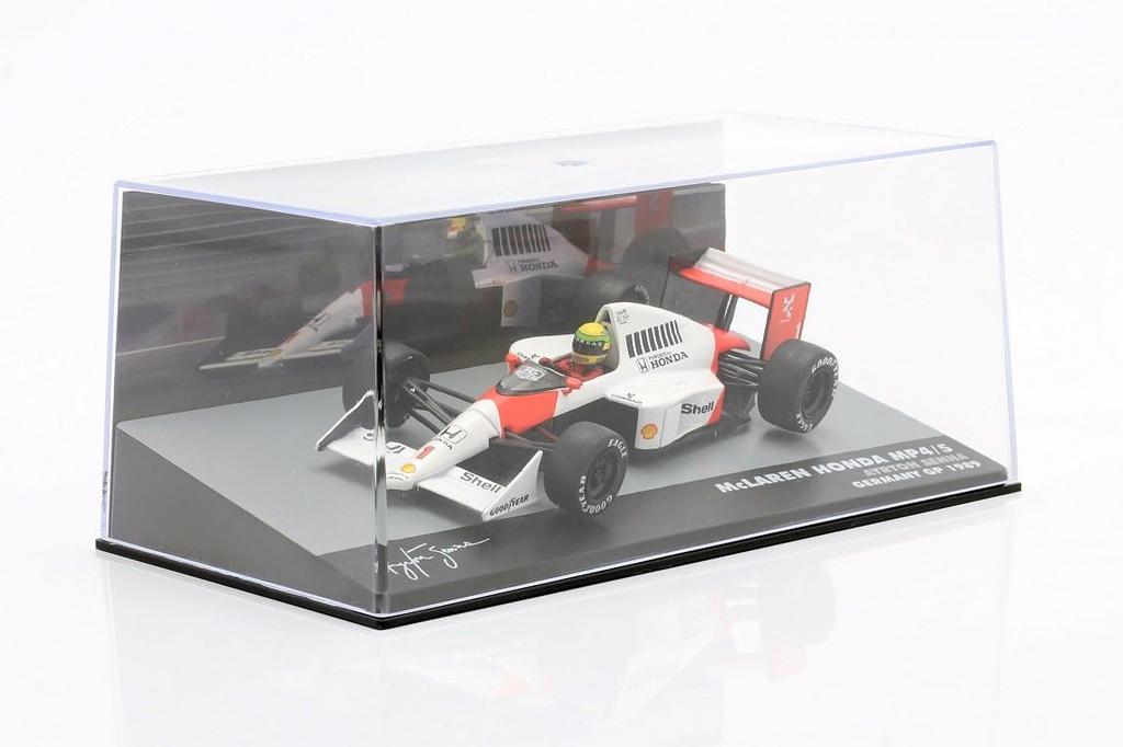 Altaia 1/43 McLaren Honda F1 MP4/5 1989 Großer Preis von Deutschland Ayrton Senna AYRTON SENA ALTAYA Diecast Miniaturauto