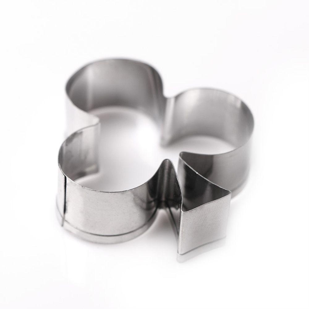 Dekorieren Pokerform Kreuz Fondant Keksform Ausstecher Edelstahl Spielkartenform