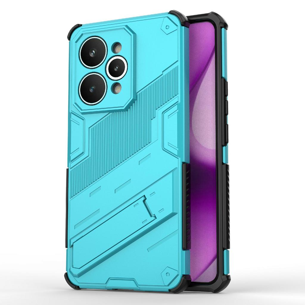 For Realme 15 Pro 5G Case PC + TPU Shockproof Phone Cover with Kickstand
