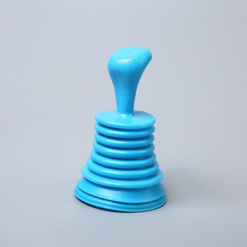

Powerful Mini Home Sink Plunger Works on Showers, Tubs Types, Clear Drains Fast with Minimal Effort, Small - 7.5 небесно-голубой